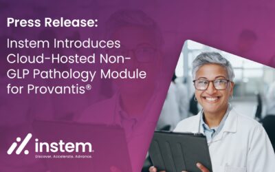 新闻稿：Instem 为Provantis推出云托管非GLP病理模块