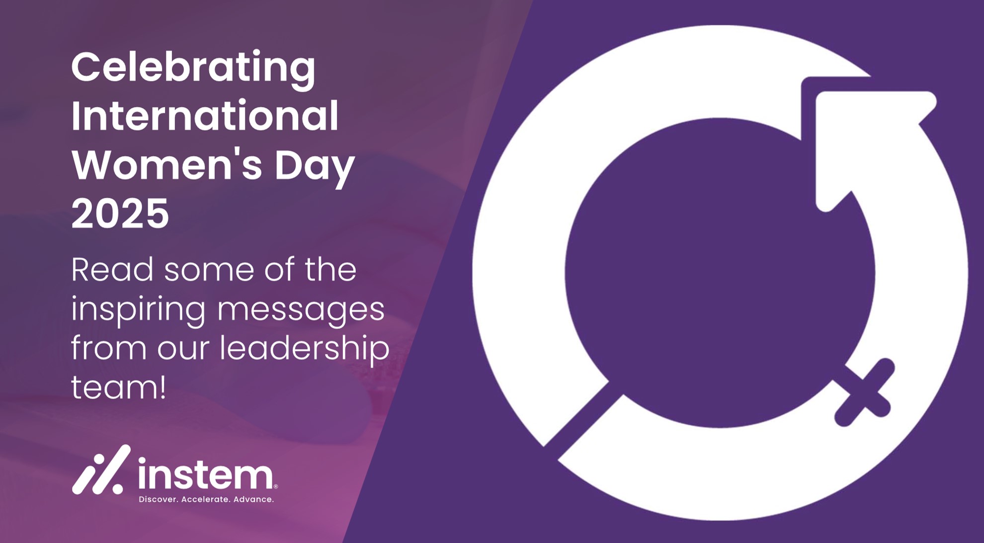 Instem 庆祝 2025 年国际妇女节 - Life Science Software – Drug Research & Development